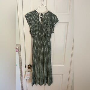 Green Maxi dress